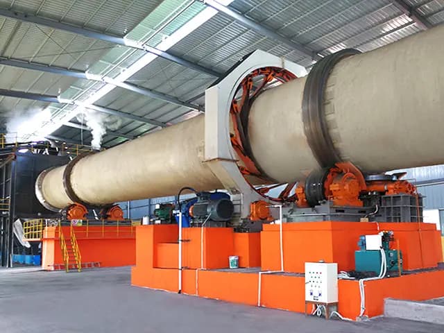 Small rotary kiln for Bauxite in Laos