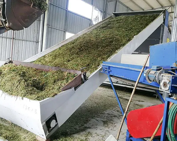 Herbage dryer