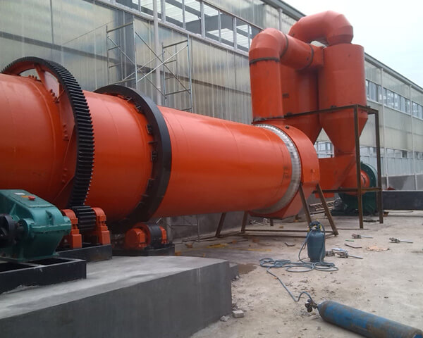 Carbide slag dryer