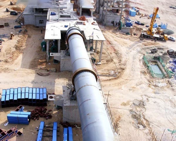 Limonite rotary kiln